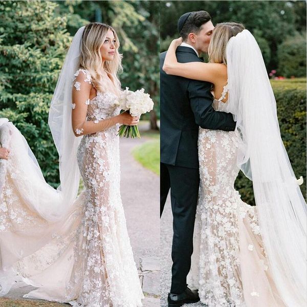 illusion 3d flowers wedding dress v neck long sleeve bridal gowns romantic bride gowns robe de mariee, White
illusion 3d flowers wedding dress v neck long sleeve bridal gowns romantic bride gowns robe de mariee, White