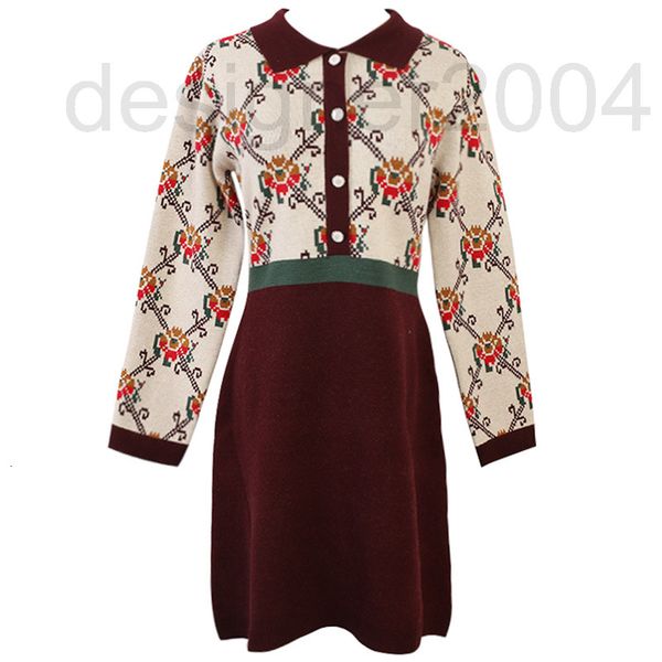 casual dresses designer autumn and winter 2019 new women's lapel pullover jacquard embroidery long sleeve waist closing knitted dress f, Black;gray
casual dresses designer autumn and winter 2019 new women's lapel pullover jacquard embroidery long sleeve waist closing knitted dress f, Black;gray