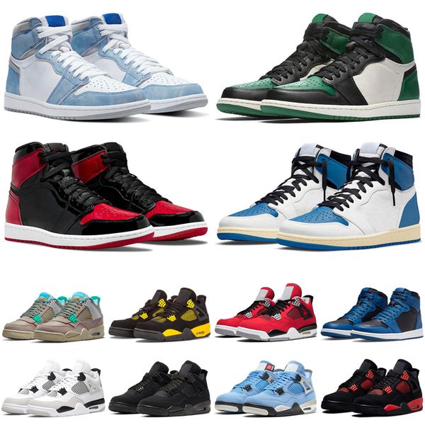 men women basketball shoes bred patent chicago 4 4s sail military black university blue red thunder mens trainers sports sneakers
men women basketball shoes bred patent chicago 4 4s sail military black university blue red thunder mens trainers sports sneakers