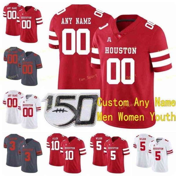 american college football wear ncaa college jerseys houston cougars 22 austin robinson kyle porter terence williams 3 grant stuard william j, Black
american college football wear ncaa college jerseys houston cougars 22 austin robinson kyle porter terence williams 3 grant stuard william j, Black