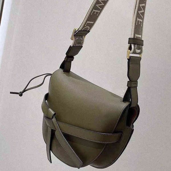 designer handbag women loewss's bags popular bow saddle calfskin small single