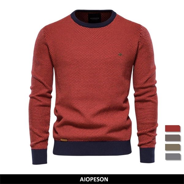 men's sweaters aiopeson cotton spliced pullovers casual warm o neck quality s knitted winter fashion for 220830, White;black
men's sweaters aiopeson cotton spliced pullovers casual warm o neck quality s knitted winter fashion for 220830, White;black