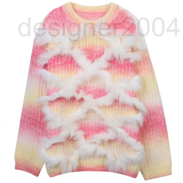 women's sweaters designer sweet pullover sweater women's autumn and winter 2022 new fluorescent gradient color fluff splicing roun, White;black
women's sweaters designer sweet pullover sweater women's autumn and winter 2022 new fluorescent gradient color fluff splicing roun, White;black