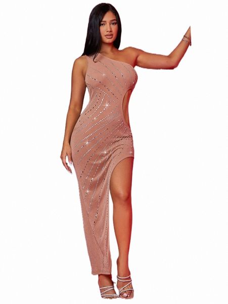 casual dresses sxy one shoulder cutout detail split thigh sequin mesh dress u8zi#, Black;gray
casual dresses sxy one shoulder cutout detail split thigh sequin mesh dress u8zi#, Black;gray