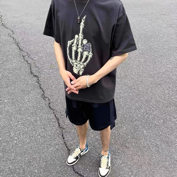 fashion galleryes casual t shirts brand fog high street loose skull hand bone print round neck short sleeve t-shirt men, White;black
fashion galleryes casual t shirts brand fog high street loose skull hand bone print round neck short sleeve t-shirt men, White;black