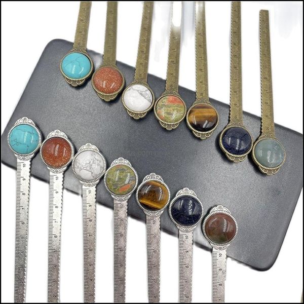 stone creative 12cm rer chakra stone bookmark retro bronze metal round healing crystal bookmarks mtifunctional book page ma newdhdhojz, Black
stone creative 12cm rer chakra stone bookmark retro bronze metal round healing crystal bookmarks mtifunctional book page ma newdhdhojz, Black