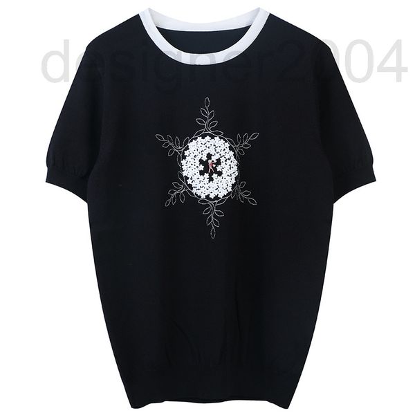 women's sweaters designer spring 2022 new black and white flowers stars three-dimensional embroidery temperament slim round neck pullov, White;black
women's sweaters designer spring 2022 new black and white flowers stars three-dimensional embroidery temperament slim round neck pullov, White;black