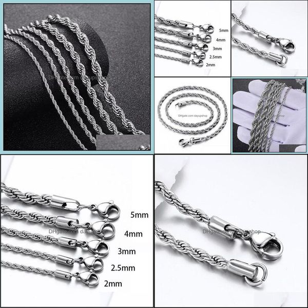 pendant necklaces pendant necklaces mens stainless steel twist chain fashion accessoriespendant drop delivery 2021 jewelry p dayupshop dh7xt, Silver
pendant necklaces pendant necklaces mens stainless steel twist chain fashion accessoriespendant drop delivery 2021 jewelry p dayupshop dh7xt, Silver