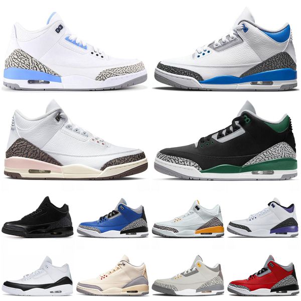 retro basketball shoes for men 3 3s fire red cardinal pine green racer blue cool grey medium unc throw line black cement white mens sports s
retro basketball shoes for men 3 3s fire red cardinal pine green racer blue cool grey medium unc throw line black cement white mens sports s
