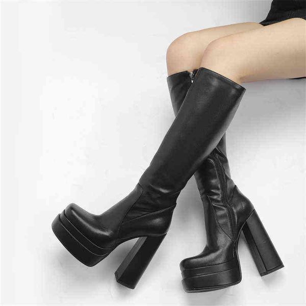 boots luxury women boots designer platform high heel shoes fashion party punk street series lady knee 220815, Black
boots luxury women boots designer platform high heel shoes fashion party punk street series lady knee 220815, Black