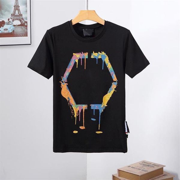 designer mens pp skull diamond t shirts short sleeve brand spring and summer high o-neck quality skulls tshirt tees phillip plain 111243h, White;black
designer mens pp skull diamond t shirts short sleeve brand spring and summer high o-neck quality skulls tshirt tees phillip plain 111243h, White;black