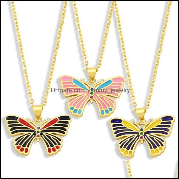 pendant necklaces pendant necklaces gold chain butterfly necklace exquisite copper cz colorf enamel for women wholesale yummyjewelry dhtwf, Silver
pendant necklaces pendant necklaces gold chain butterfly necklace exquisite copper cz colorf enamel for women wholesale yummyjewelry dhtwf, Silver