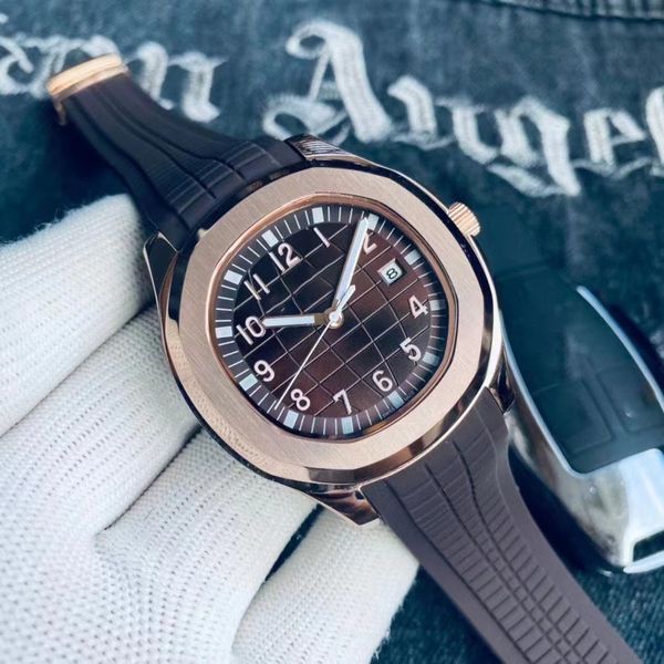 2022 watches for men 40mm aquanaut automatic shanghai 2813 movement watch steel case comfortable strap original clasp b rubber colors brand, Slivery;brown
2022 watches for men 40mm aquanaut automatic shanghai 2813 movement watch steel case comfortable strap original clasp b rubber colors brand, Slivery;brown