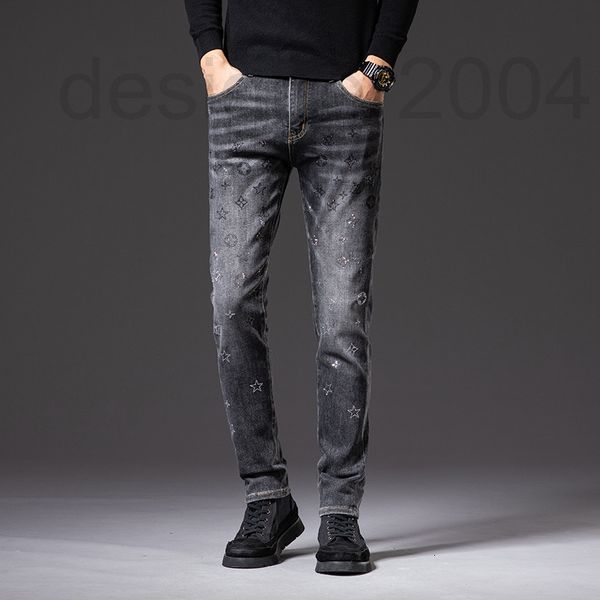 men's jeans designer summer korean cat beard hand wipe elastic slim fit brand pants 17m8, Blue
men's jeans designer summer korean cat beard hand wipe elastic slim fit brand pants 17m8, Blue