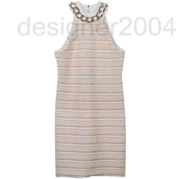 casual dresses designer high end women's clothing autumn winter 2022 new stripe chain zipper splicing high waist slim neck hanging knit, Black;gray
casual dresses designer high end women's clothing autumn winter 2022 new stripe chain zipper splicing high waist slim neck hanging knit, Black;gray