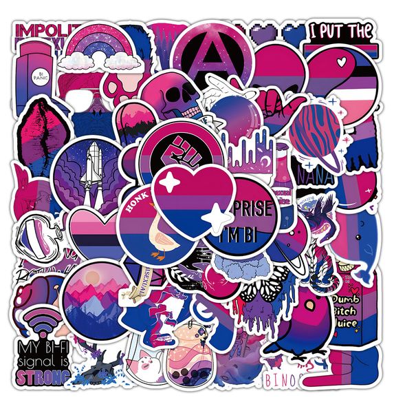 60pcs lgbt bisexual pride stickers skate accessories no-duplicate waterproof vinyl sticker for lapluggage phone case helmet guitar car decal
60pcs lgbt bisexual pride stickers skate accessories no-duplicate waterproof vinyl sticker for lapluggage phone case helmet guitar car decal
