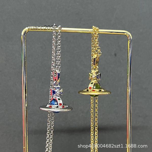 pendant necklaces new vivian westwood saturn necklace female lock enamel paper clip pearl chain 3d three-dimensional planet pendant, Silver
pendant necklaces new vivian westwood saturn necklace female lock enamel paper clip pearl chain 3d three-dimensional planet pendant, Silver
