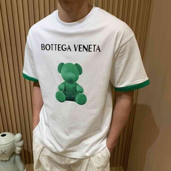 designer t shirts bv's high level bottega ven 22ss european fashion bv men and women's same letter bear green element round neck p, White;black
designer t shirts bv's high level bottega ven 22ss european fashion bv men and women's same letter bear green element round neck p, White;black