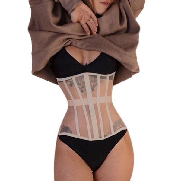 womens shapers women seethrough mesh underbust corset crisscross laceup bandage bustier slimming waist belt cincher body shaper 220830, Black;white
womens shapers women seethrough mesh underbust corset crisscross laceup bandage bustier slimming waist belt cincher body shaper 220830, Black;white