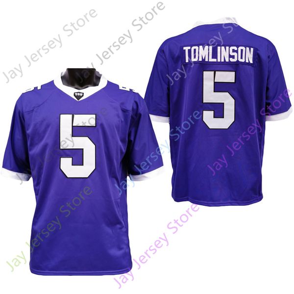 jersey 2020 new ncaa tcu horned frogs jerseys 5 ladainian tomlinson college football jersey purple size youth adult, Black
jersey 2020 new ncaa tcu horned frogs jerseys 5 ladainian tomlinson college football jersey purple size youth adult, Black