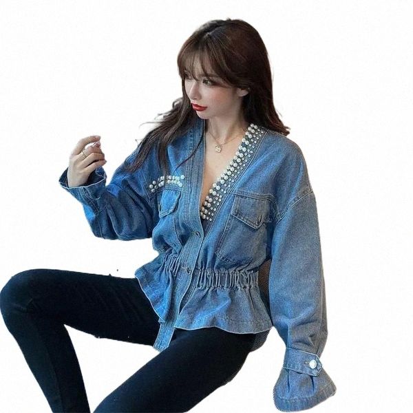 women's jackets women's jackets spring women's denim clothes woman beaded loose fashion v-neck student tight waist short jack, Black;brown
women's jackets women's jackets spring women's denim clothes woman beaded loose fashion v-neck student tight waist short jack, Black;brown