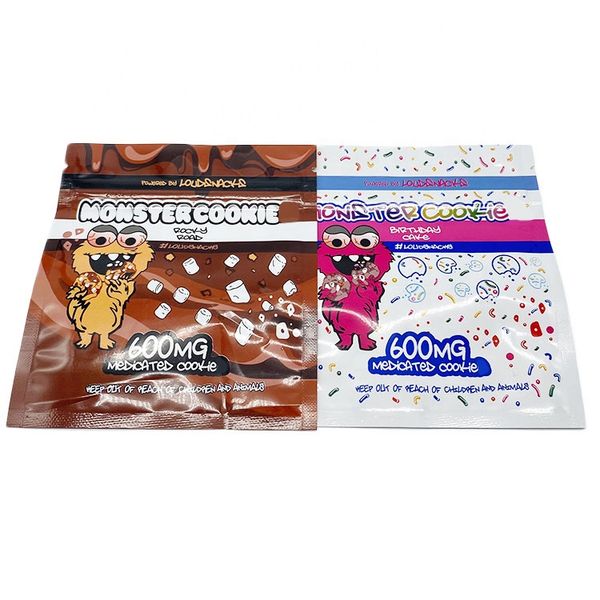 monster cookies 600mg packaging bags medicated cookie rocky road mylar edibles empty packing bag
monster cookies 600mg packaging bags medicated cookie rocky road mylar edibles empty packing bag