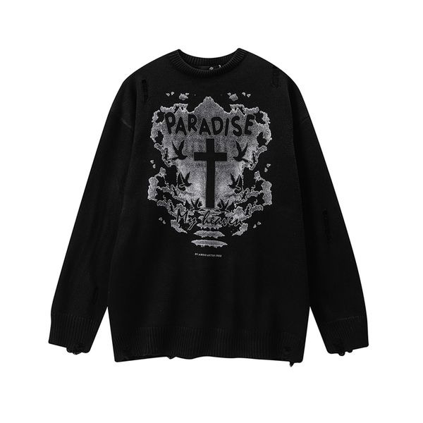 men's sweaters raj drukuj zgrywanie goth kobiety mczyni swetry y2k czarny dzianiny vintage sweter harajuku ponadgabarytowych mskie mark, White;black
men's sweaters raj drukuj zgrywanie goth kobiety mczyni swetry y2k czarny dzianiny vintage sweter harajuku ponadgabarytowych mskie mark, White;black