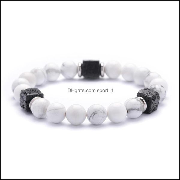 beaded strands 10pc/set natural 8mm howlite cubic zircon ball beads bracelet gifts for men women handmade jewelry drop dhseller2010 dh9cy, Black
beaded strands 10pc/set natural 8mm howlite cubic zircon ball beads bracelet gifts for men women handmade jewelry drop dhseller2010 dh9cy, Black