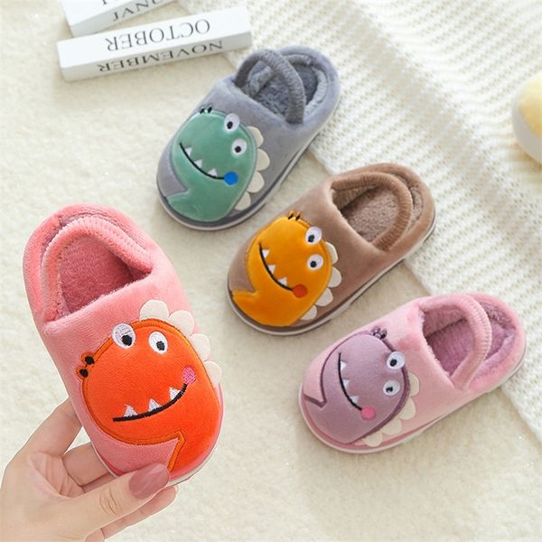slipper winter children girls cartoon dinosaur indoor home fleece warm slippers boys kids casual non-slip cotton shoes 220830, Black;grey
slipper winter children girls cartoon dinosaur indoor home fleece warm slippers boys kids casual non-slip cotton shoes 220830, Black;grey