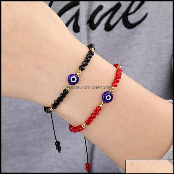 charm bracelets charm bracelets jewelry braided evil blue eye bracelet handmade colorf crystal beads for women girl drop delivery 2021 otvhb, Golden;silver
charm bracelets charm bracelets jewelry braided evil blue eye bracelet handmade colorf crystal beads for women girl drop delivery 2021 otvhb, Golden;silver