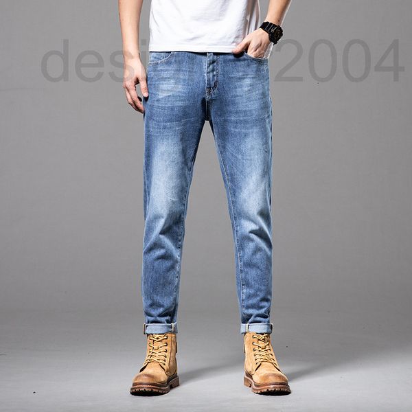 men's jeans designer blue fashion brand summer slim fit little feet youth elastic washed casual pants zichao qohm
men's jeans designer blue fashion brand summer slim fit little feet youth elastic washed casual pants zichao qohm