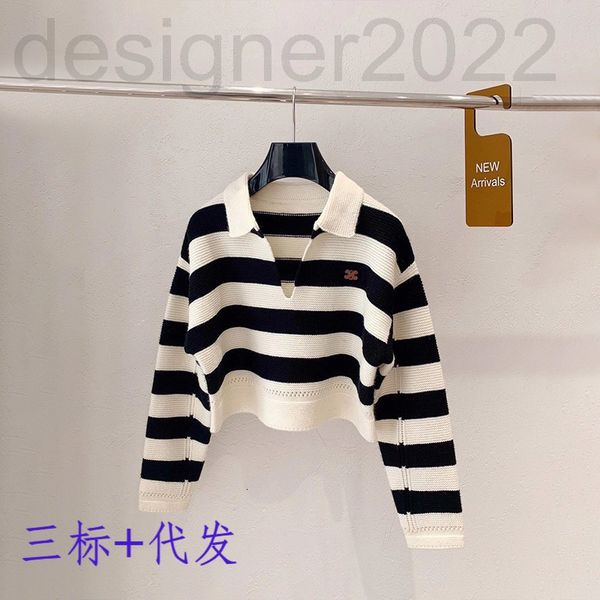 women's sweaters designer ce autumn winter dark v stripe short sweater women lazy loose wool trend i64m, White;black
women's sweaters designer ce autumn winter dark v stripe short sweater women lazy loose wool trend i64m, White;black