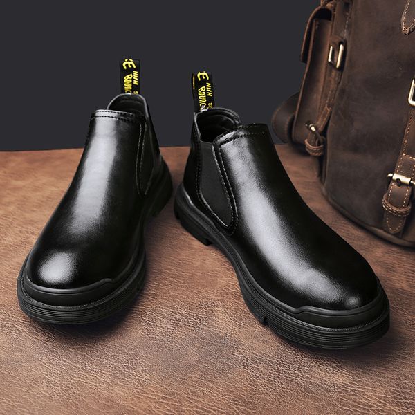 martin boots autumn black 2022 lightweight breathable leather wear-resistant non slip soft sole elastic belt casual men
martin boots autumn black 2022 lightweight breathable leather wear-resistant non slip soft sole elastic belt casual men