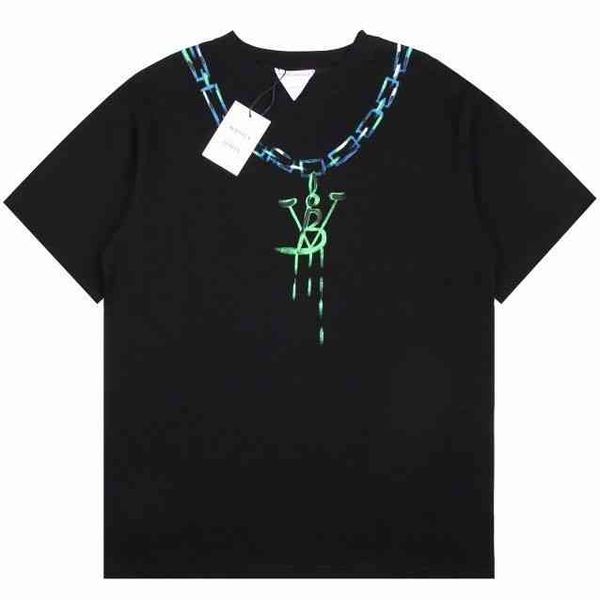 designer t shirt bv's classic brand bottega ven bv hand-painted chain graffiti letter short sleeve t-shirt men women pure cotton trend, White;black
designer t shirt bv's classic brand bottega ven bv hand-painted chain graffiti letter short sleeve t-shirt men women pure cotton trend, White;black