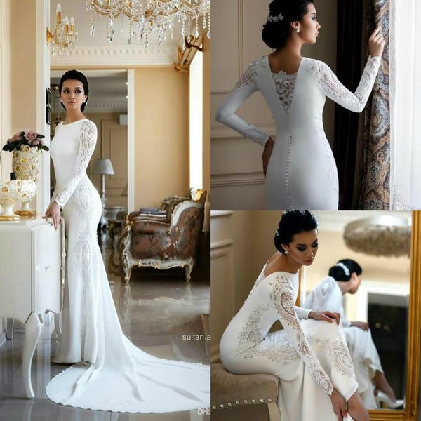 classic mermaid evening dresses lace appliqued sweep train boho prom party dress bridal gowns plus size taffeta full sleeves abiti da sposa, Black;red
classic mermaid evening dresses lace appliqued sweep train boho prom party dress bridal gowns plus size taffeta full sleeves abiti da sposa, Black;red