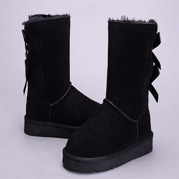 new style women classic knee boot half boot tall winter boots real leather bowknot women's snow boots shoes267w, Black
new style women classic knee boot half boot tall winter boots real leather bowknot women's snow boots shoes267w, Black