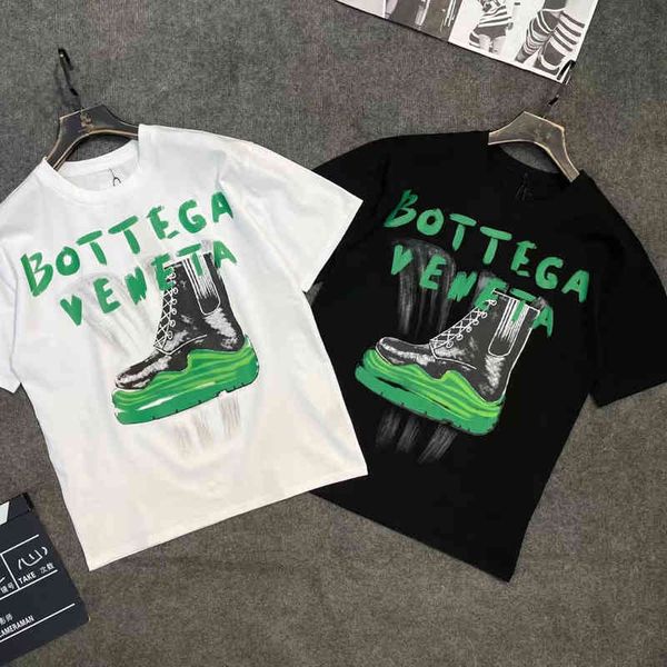 designer t shirt botteg ven shirt 2022s and new fashion brand bv green graffiti hand-painted shoes female round neck pure cotton short sleev, White;black
designer t shirt botteg ven shirt 2022s and new fashion brand bv green graffiti hand-painted shoes female round neck pure cotton short sleev, White;black