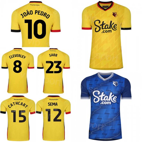 2022-2023 club watfords soccer 10 joao pedro jerseys cathcart kayembe sema sierralta kabasele gosling manaj sarr cleverley bachmann football, Black;yellow
2022-2023 club watfords soccer 10 joao pedro jerseys cathcart kayembe sema sierralta kabasele gosling manaj sarr cleverley bachmann football, Black;yellow