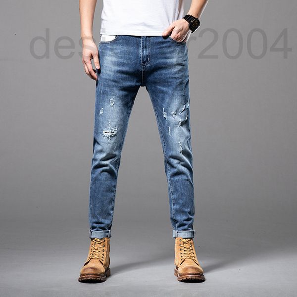 men's jeans designer blue fashion brand summer slim fit little feet youth elastic washed casual pants zichao m62n
men's jeans designer blue fashion brand summer slim fit little feet youth elastic washed casual pants zichao m62n