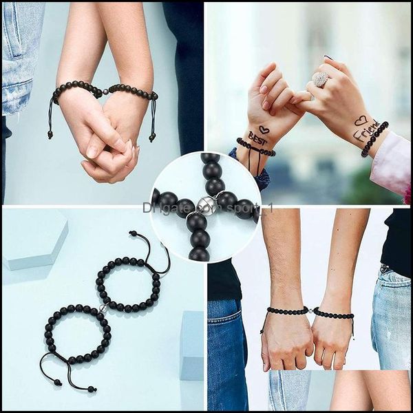 charm bracelets 2pcs couples magnetic bracelet set natural stone beads magnet matching distance relationship bracelets women j sport1 dhgmf, Golden;silver
charm bracelets 2pcs couples magnetic bracelet set natural stone beads magnet matching distance relationship bracelets women j sport1 dhgmf, Golden;silver