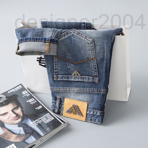 men's jeans designer blue men's fashion brand summer thin slim fit feet youth elastic washed casual pants pw2j
men's jeans designer blue men's fashion brand summer thin slim fit feet youth elastic washed casual pants pw2j