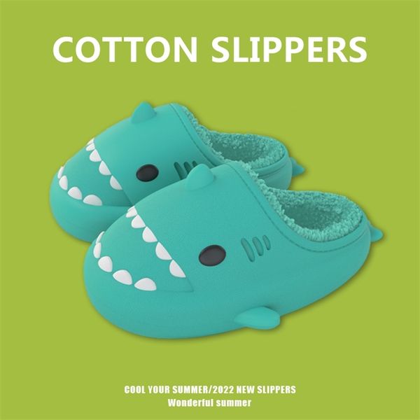 slipper toddler little kid warm winter slippers cute cartoon shark cotton shoes children waterproof furry lining slides girls boys 220830, Black;grey
slipper toddler little kid warm winter slippers cute cartoon shark cotton shoes children waterproof furry lining slides girls boys 220830, Black;grey