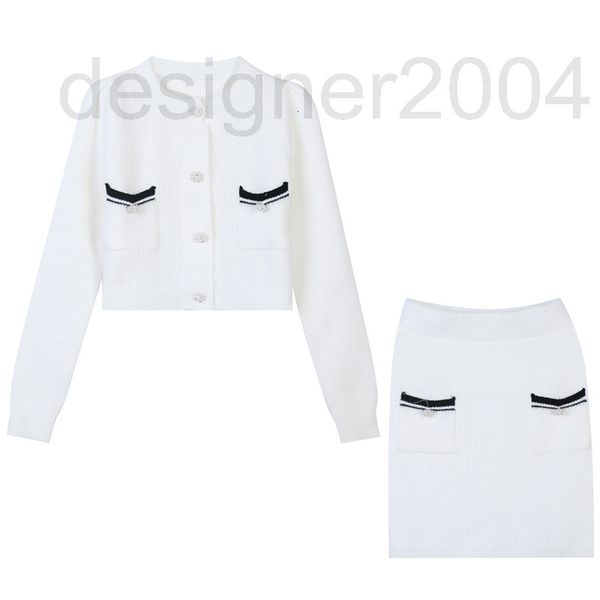 women's blouses & shirts designer autumn and winter 2021 new striped nail bead stitching short cardigan half skirt celebrity slim skirt, White
women's blouses & shirts designer autumn and winter 2021 new striped nail bead stitching short cardigan half skirt celebrity slim skirt, White