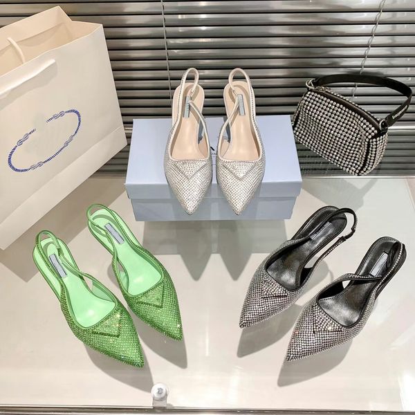 luxury brands sandals slide shoes for women crystal-embellished satin mules pointed toe slipper pumps eu35-40, Black
luxury brands sandals slide shoes for women crystal-embellished satin mules pointed toe slipper pumps eu35-40, Black