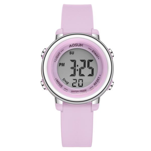 mute test special watch boy junior high school primary school student children's electronic watch, Slivery;brown
mute test special watch boy junior high school primary school student children's electronic watch, Slivery;brown