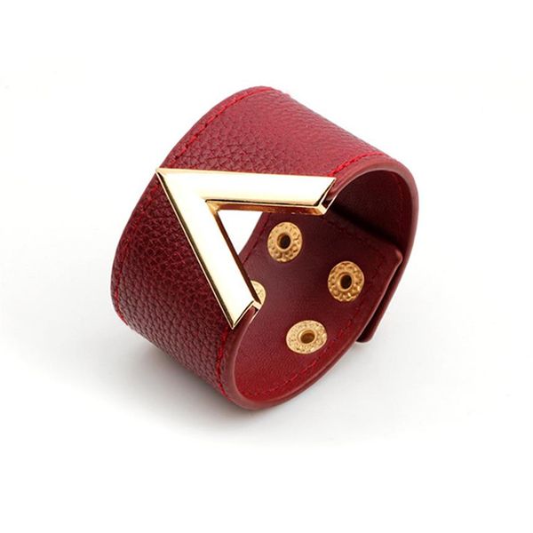 women's leather v-shaped bracelet wild wide leather bracelet fashion europe and america leather bracelet popular jewelry char321v, Golden;silver
women's leather v-shaped bracelet wild wide leather bracelet fashion europe and america leather bracelet popular jewelry char321v, Golden;silver