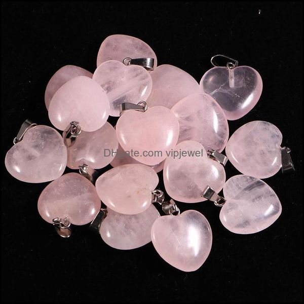stone 20mm heart rose quartz crystal stone pendant natural crystals bead pendants for jewelry making drop delivery 2021 vipjewel dhw3z, Black
stone 20mm heart rose quartz crystal stone pendant natural crystals bead pendants for jewelry making drop delivery 2021 vipjewel dhw3z, Black