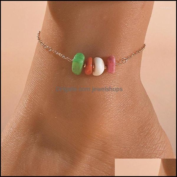 anklets anklets colorf stone ankle bracelets for women ethnic simple metal beaded stones anklet chain trendy summer beach foot boho j dhlvn, Red;blue
anklets anklets colorf stone ankle bracelets for women ethnic simple metal beaded stones anklet chain trendy summer beach foot boho j dhlvn, Red;blue