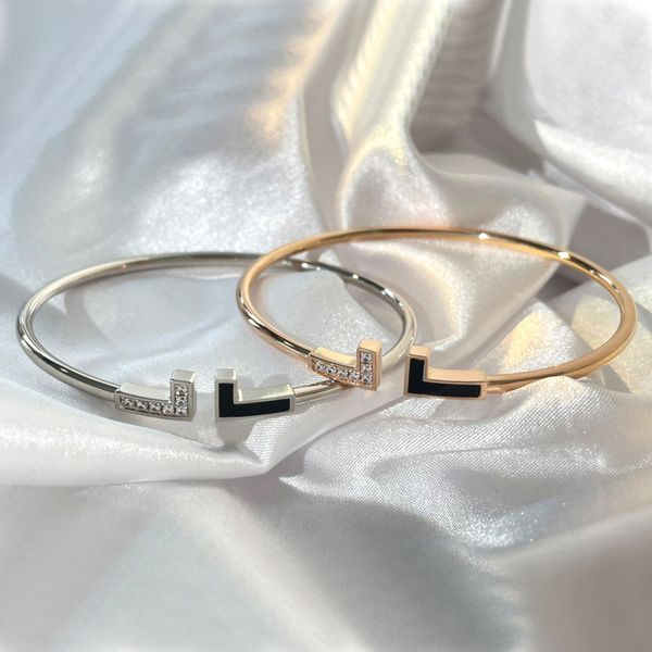 t bracelet bracelets luxe letter bangle braclets woman designer armband bangles braclet pulsera mujer bracciale bracciali braccialetto pulse, Black
t bracelet bracelets luxe letter bangle braclets woman designer armband bangles braclet pulsera mujer bracciale bracciali braccialetto pulse, Black