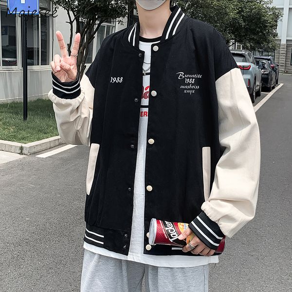 men's jackets mska kurtka paszcz jednorzdowy przystojny styl preppy student bf patchwork baseball znosi cay mecz stojak konierz oversi, Black;brown
men's jackets mska kurtka paszcz jednorzdowy przystojny styl preppy student bf patchwork baseball znosi cay mecz stojak konierz oversi, Black;brown